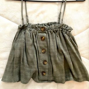 Cropped Tank Top/ Tube Top